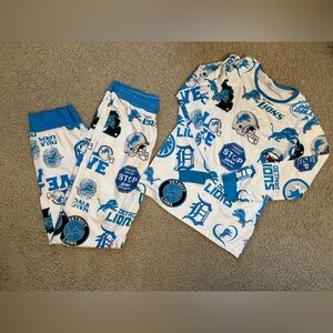 Detroit Lions Pajama Set XXL